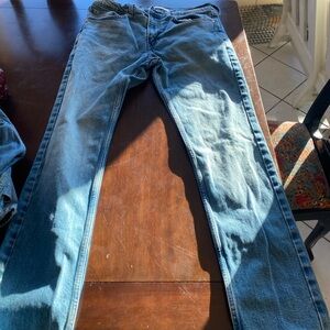 Signature Men's Straight Blue Jeans